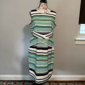 AGB Striped Dress - Size 12